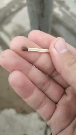 How to light a match without a Box | #shorts #survival #tips