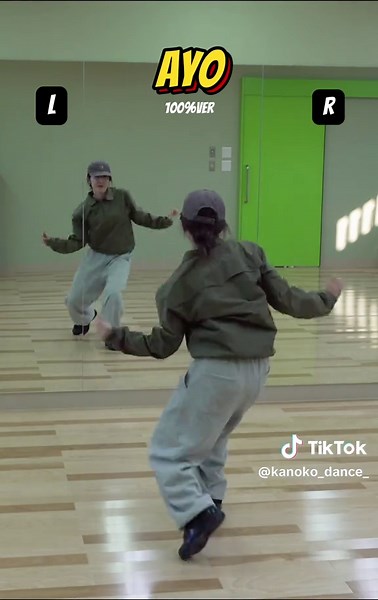 リクエストに応えた「Ayo」ダンス動画100%バージョン