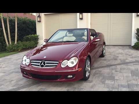 2009 Mercedes Benz CLK350 Convertible Review and Test Drive by Bill - Auto Europa Naples