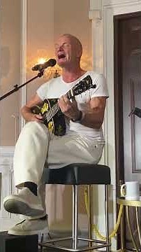 Sting performs 'All This Time' from his musical The Last Ship, coming to London in September!