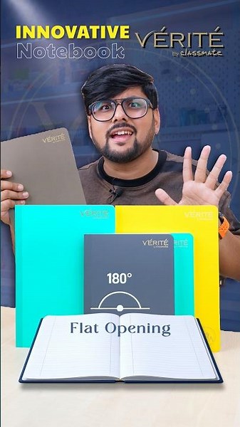 🇮🇳 India’s Best Japanese-Style Notebook? 🤯 | Classmate Verité #Shorts #SYShorts 1056