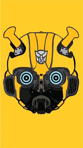 Easy Bumblebee Drawing 🐝 | Step-by-Step Cute Bee Art #Shorts