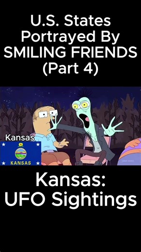 United States Portrayed By SMILING FRIENDS (Part 4)