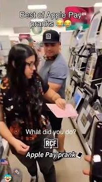 Apple Pay Prank Gone Wrong (Tackled and Police 🚔) #prank #funny #applepay #stealing #money #store