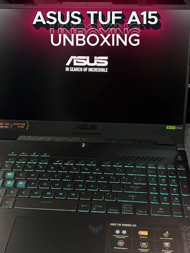 Unboxing ASUS TUF GAMING A15: Specs & Performance