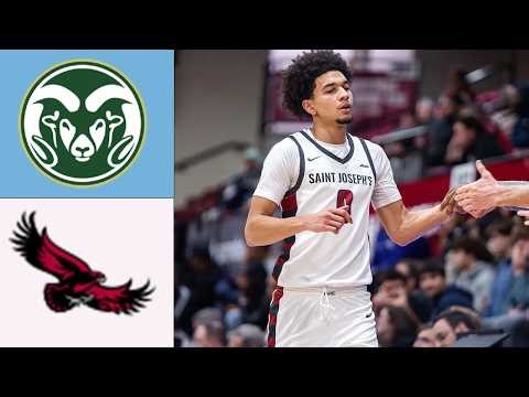Saint Joseph's vs Colorado State | FULL GAME Highlights |March18,2026 | Men's College Basketball
