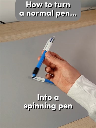 How to make a pen for Penspinning #penspinning #tutorial #penmodding #fyp #viral