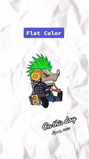 Punk rocker piggy #animation #cuteart #guineapigs #artprocess #gamedev