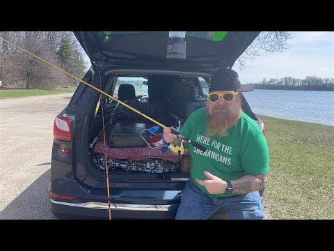 Fishing for crappie, perch, and bluegill