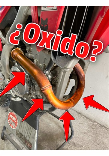 Cómo limpiar la tubería de escape de la CRF250R