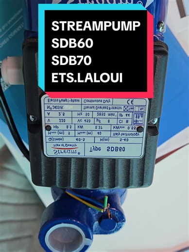 STREAMPUMPS SDB60 SDB70 ETS.LALOUI البيع بالجملة #مضخات #مضخات #STREAMPUMPS #pomp #tiktok