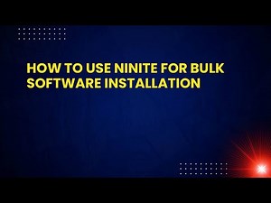 How to Use Ninite for Bulk Software Installation