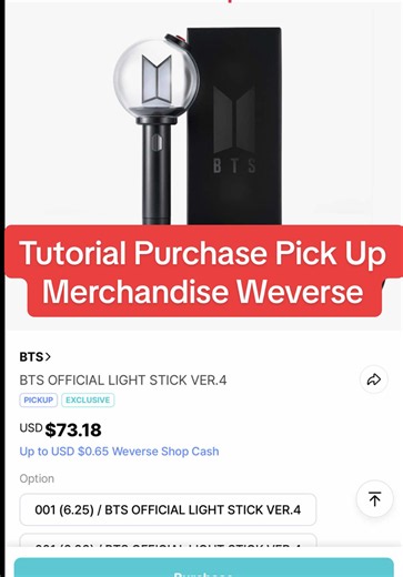 Weverse Pickup Tutorial: How to Purchase and Collect BTS Merchandise