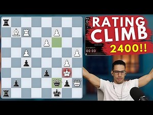 Road to 2400 on Lichess 🔥 Blitz Rating Climb (2306 → 2400)