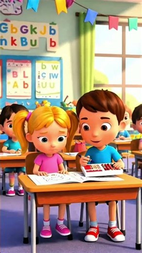 Teamwork Makes Us Strong! 👧👦 Cute Moral Story for Kids #Kids #shorts