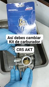Así debes cambiar kit carburador AKT CR5 | Will Moto VIP