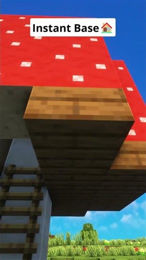 Minecraft Instant Base🏠 #shorts