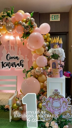 And She Lived Happily Ever After … 👑✨ | Balloons and Crafts by Warren