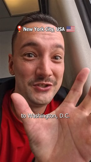 Ken Abroad | Travel Vlogger on Instagram: "$300 1st Class Train To Washington D.C., USA 🇺🇸"