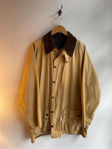 BARBOUR Beaufort / Vintage Barbour Jacket / 90s Wax Jacket Jacket / Genuine Barbour / Washed / Rare Colour / Spring - Fall / Men's XL (46) - Etsy Canada