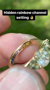 3.3K views · 48 reactions | Any other look at this crazy channel setting job  Bright cut on the inside was tricky, I’d love to give it another go, definite room for improvement, but happy with the result! Ring by @harrisonbeasant Setting by @barnard_fine_setting | Barnard Fine Setting | Facebook
