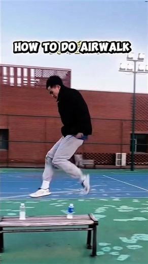 Master the Airwalk Trick Easily 💯 #airwalk #airwalktutorial #skills #tricktutorial #shorts
