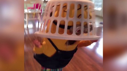 The morning after Halloween is a rough one. | America's Funniest Home Videos
