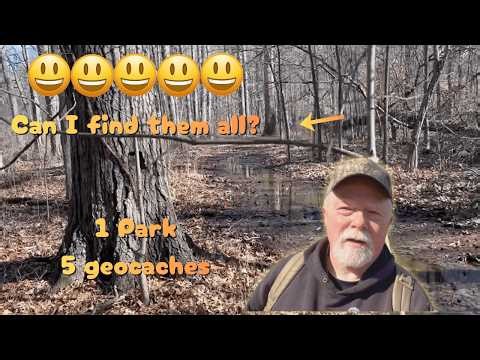 Geocaching Gulley Park | Searching for 5 Hides in Warren County, Ohio