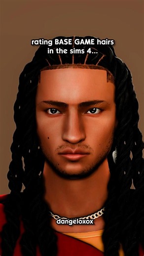 rating BASE GAME hairs in the sims 4 👀| the sims 4 #sims #thesims4 #sims4 #shorts