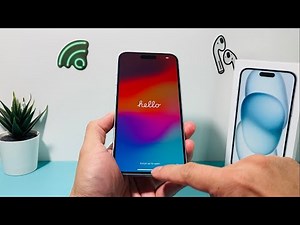 iPhone 15 Plus Set Up eSIM & Activation (2023)