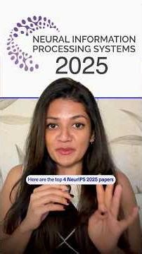 Top NeurIPS 2025 papers you should read #aiwithaish
