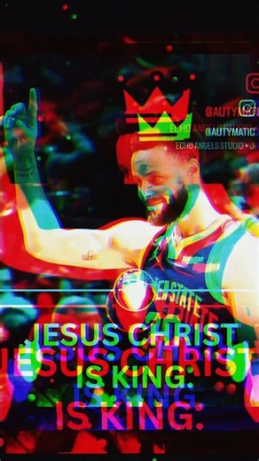 🏀NBA🏀 Allst⭐️r 💙‪@stephcurry‬💛 believes, “Jesus Christ is King.” 👑 ✝️