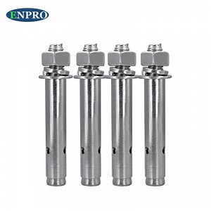 [Hot Item] M16 M20 M22 M32 M18 M30 M50 3-3/4′ ′ 22mm 9" A325 16mm Grade 8.8 Expansion Sleeve M70 Anchor Bolts