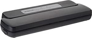 GERYON Vacuum Sealer Machine, Compact Automatic Vacuum Sealing System with Starter Kit of Saver Roll and Bags, Black