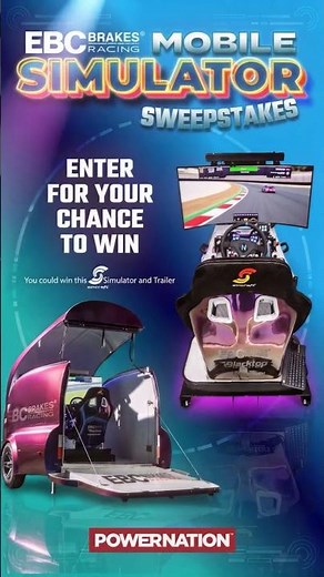 Bringing the POWER to POWERNATION: Win a SimCraft GRID1 Racing Simulator Now!