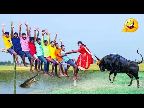 Top Comedy Video Amazing Funny Video 😂 Try To Not Laugh Episode 129 @MahaFunLtd-Official