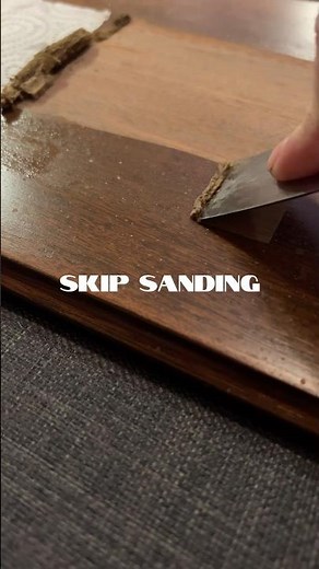 Furniture Restoration Tip: Remove Old Varnish with Acetone (No Sanding)