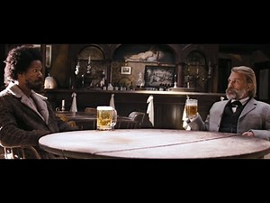 Django & Dr Schultz in the saloon (Beer Scene)
