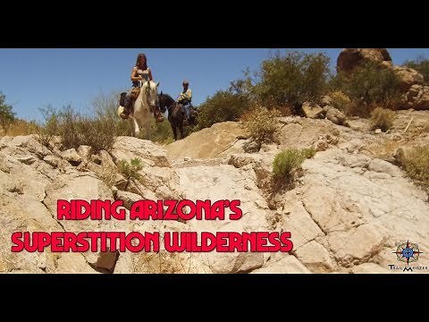 Horse riding with the Back Country Horsemen in Arizona's Superstition Wilderness