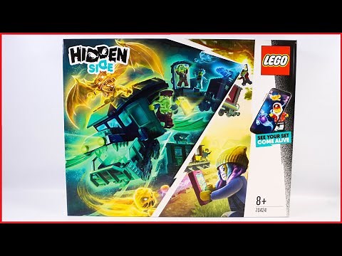 UNBOXING LEGO 70424 Hidden Side Train Express Speed Build