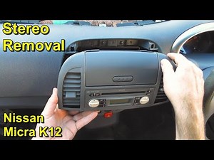 Comment remplacer l'autoradio dans Nissan Micra?