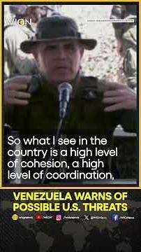 Venezuela Warns of Potential U.S. Threats and Calls for Readiness | WION Shorts