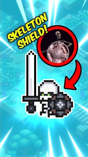 Skeleton Shield memes in my indie game 🤔 #gaming #gamedev
