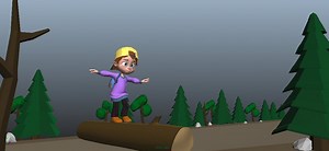 Quinn Goes on an Adventure - Rig Test
