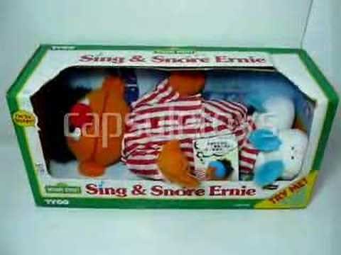 Sesame Street Sing & Snore Ernie Doll