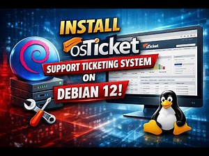 Install osTicket Support Ticketing System on Debian_12 PHP_8.3_MariaDB_Nginx Step_By_Step!