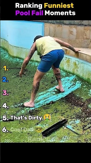 Ranking Funniest Pool Fail Moments 😭