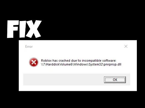 Fix: Roblox Has Crashed Due To Incompatible Software