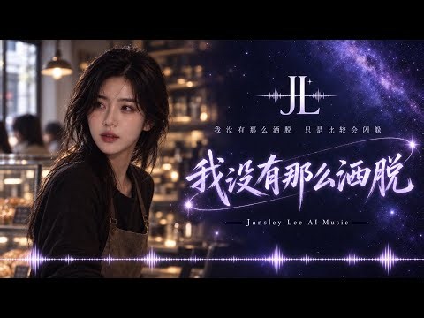 超好听中文歌曲｜看起来没事的人，往往把难过藏得最深｜《我没有那么洒脱》I’m Not That Unbothered｜伤感｜隐忍｜心酸｜Jansley Lee AI Music