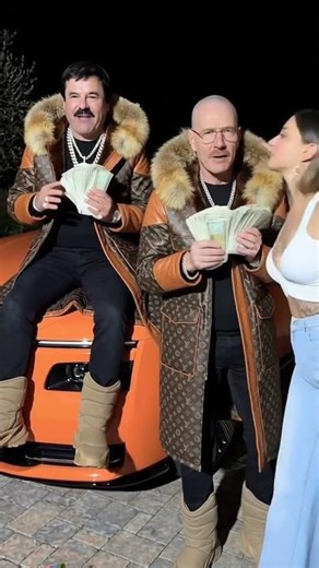 Walter White and Pablo Flex with A Cullinan..👀🚨